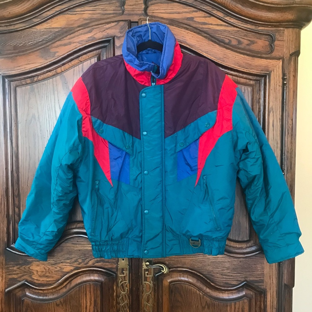 Unisex Hot Music Vintage Ski Suit 2 Piece Set Men’s Medium